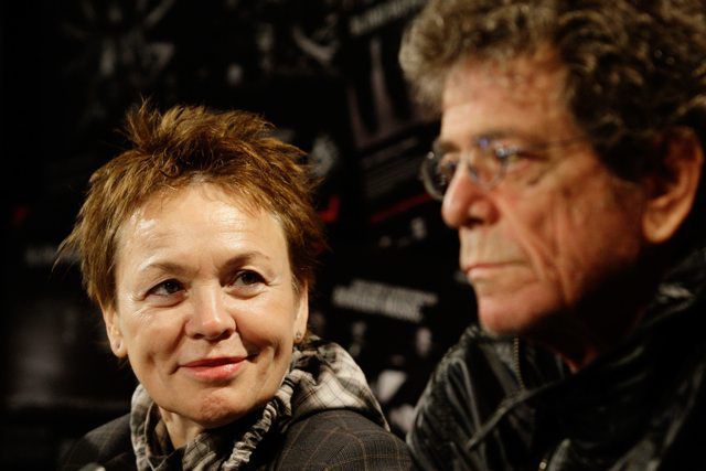 Laurie Anderson and Lou Reed in 2010